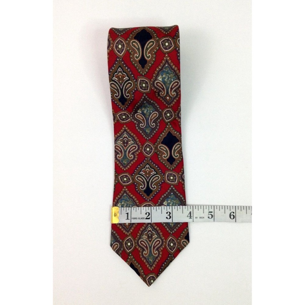 Venanzi Made in Italy Paisley Silk Necktie